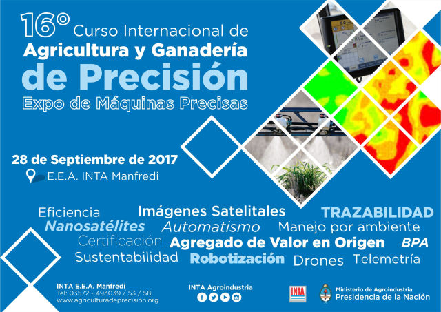 Stara va a participar del 16º Curso Internacional de Agricultura y Pecuaria de Precisión