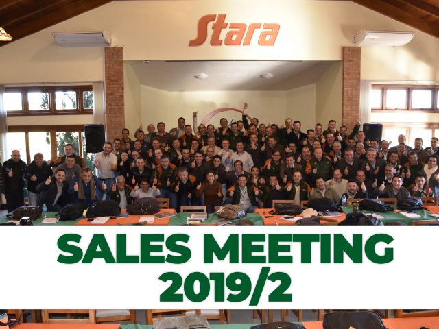 Stara holds sales meeting with sales representatives